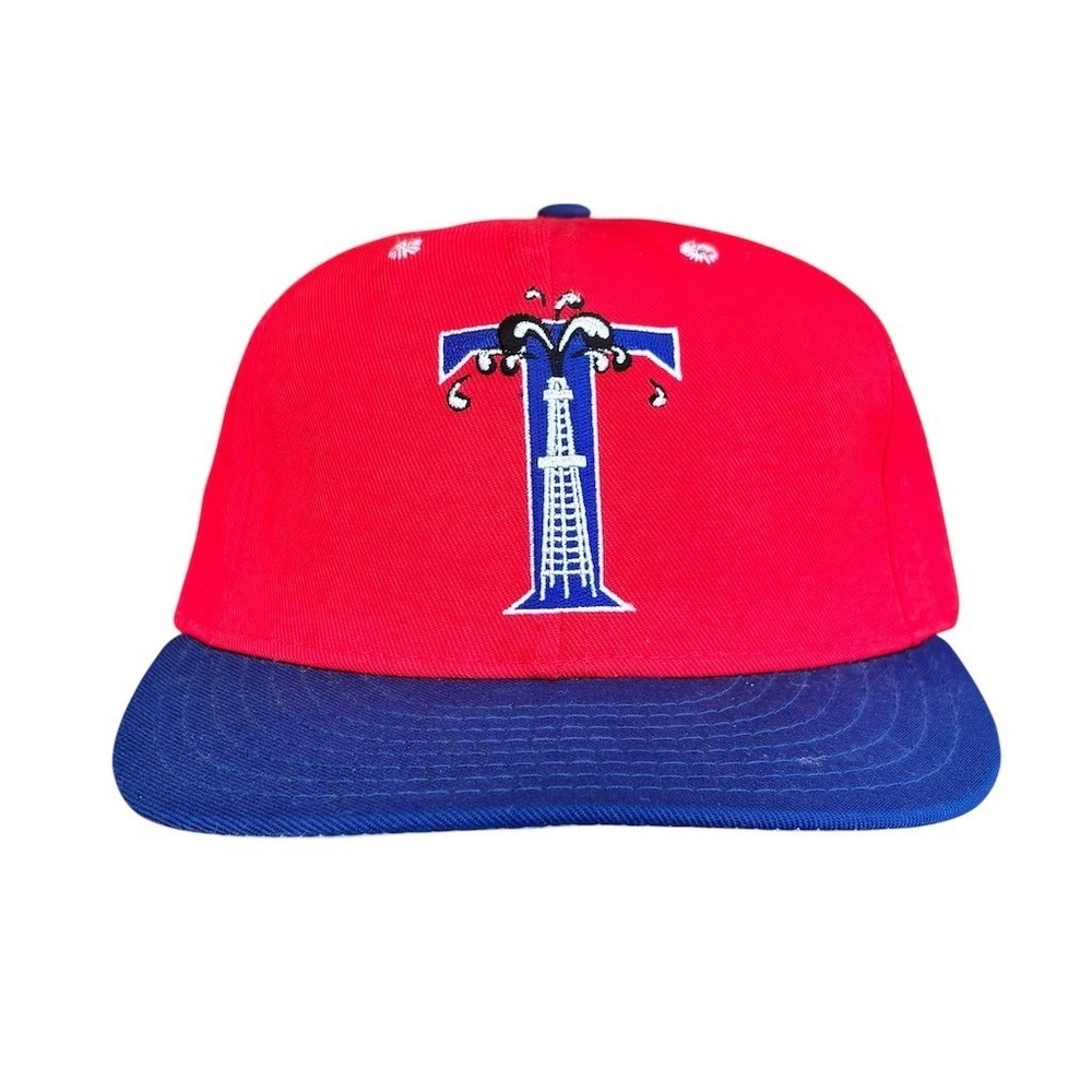 Vtg Pro-Line Tulsa Drillers MiLB Fitted Hat Unisex Adult Multi-Color Size 7 1/4